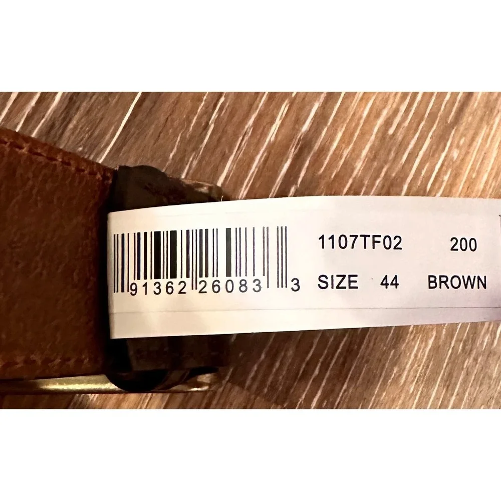 Trafalgar Men's‎ Wyatt 35mm Genuine Leather Casual Jean Belt 44